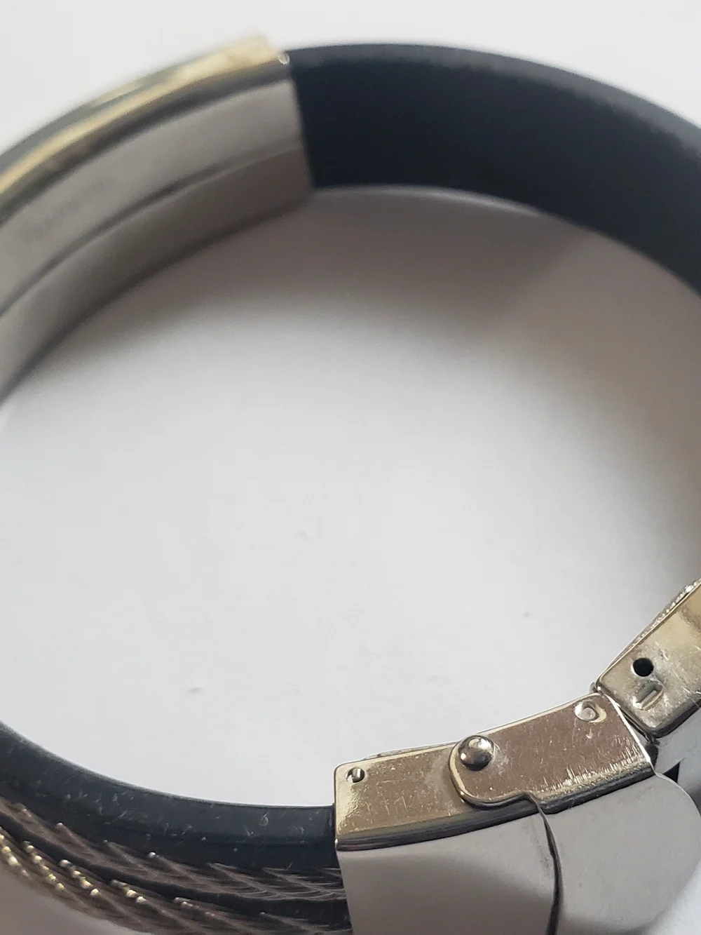 Marvel Black and Silver Batman Logo Men's Bracelet